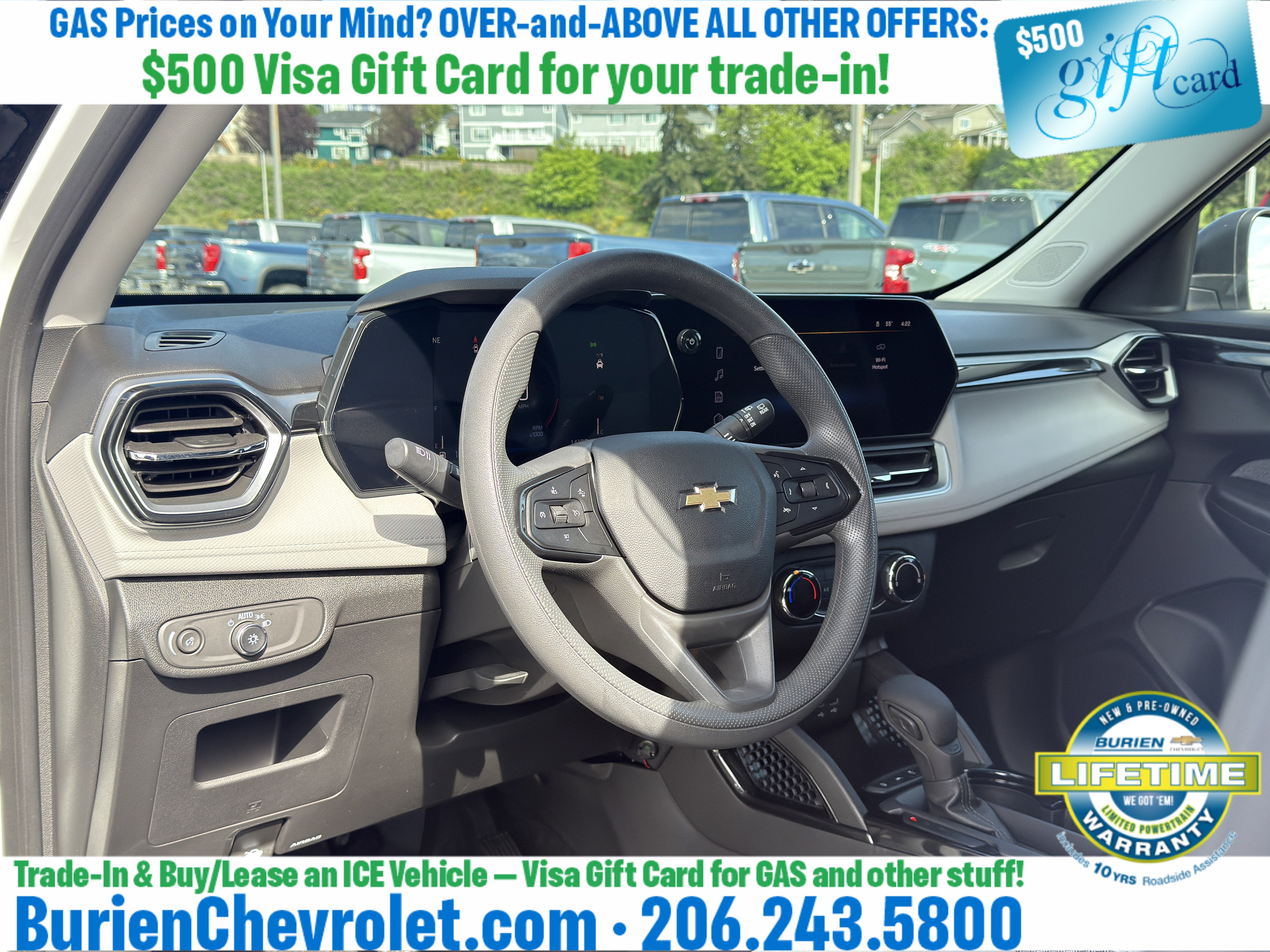 Used 2024 Chevrolet TrailBlazer LS w/ LS Convenience Package FWD image 12