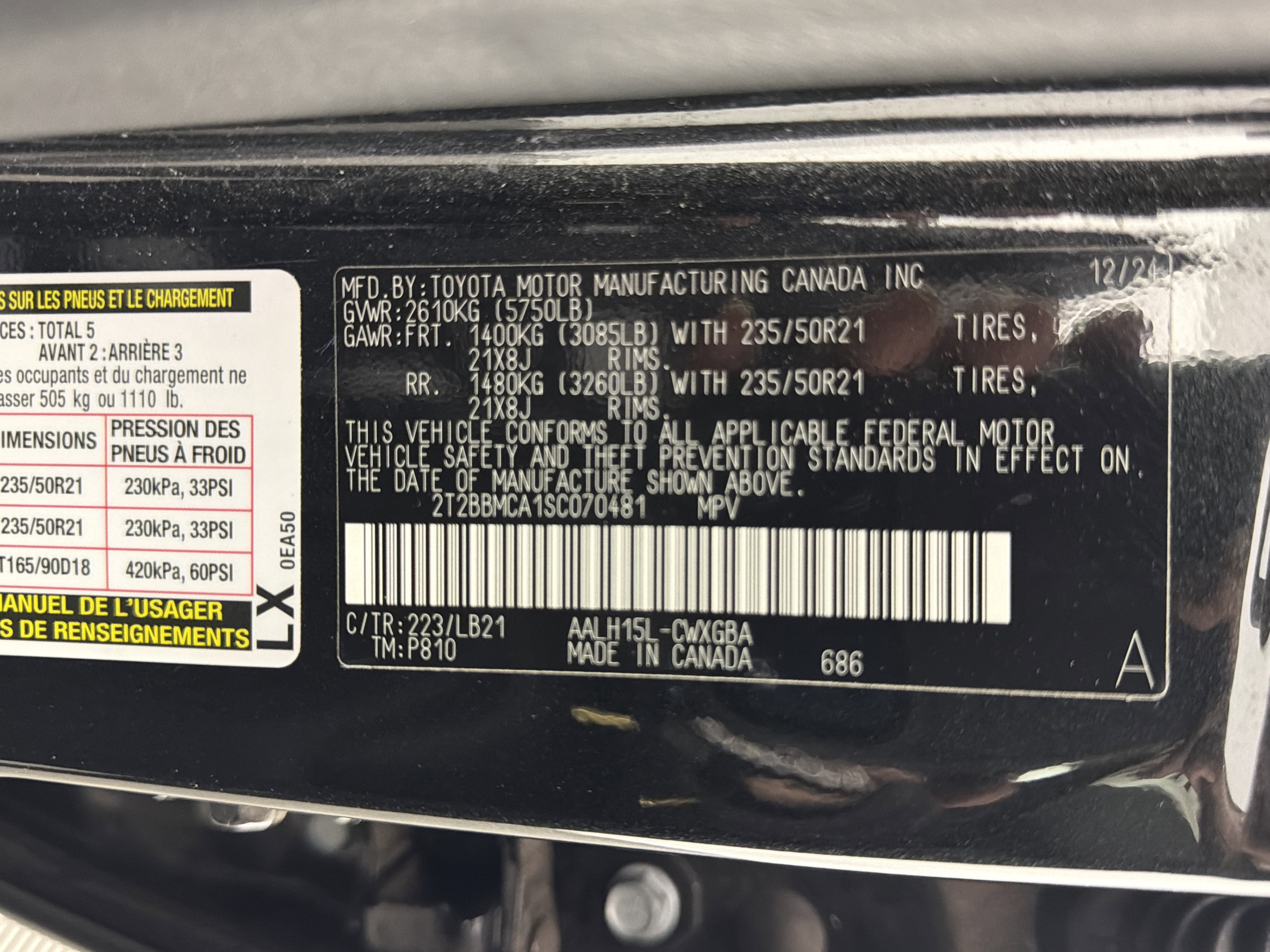 Used 2025 Lexus RX 350 Premium w/ Convenience Package AWD/4WD image 30