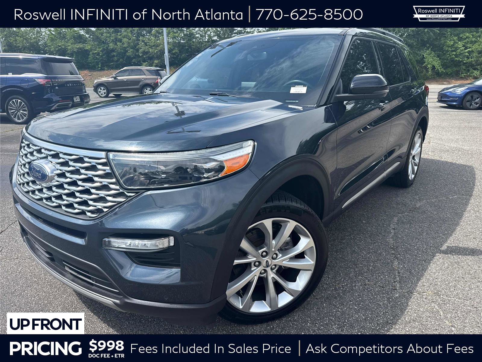 Used 2022 Ford Explorer Platinum w/ Technology Package AWD/4WD image 1