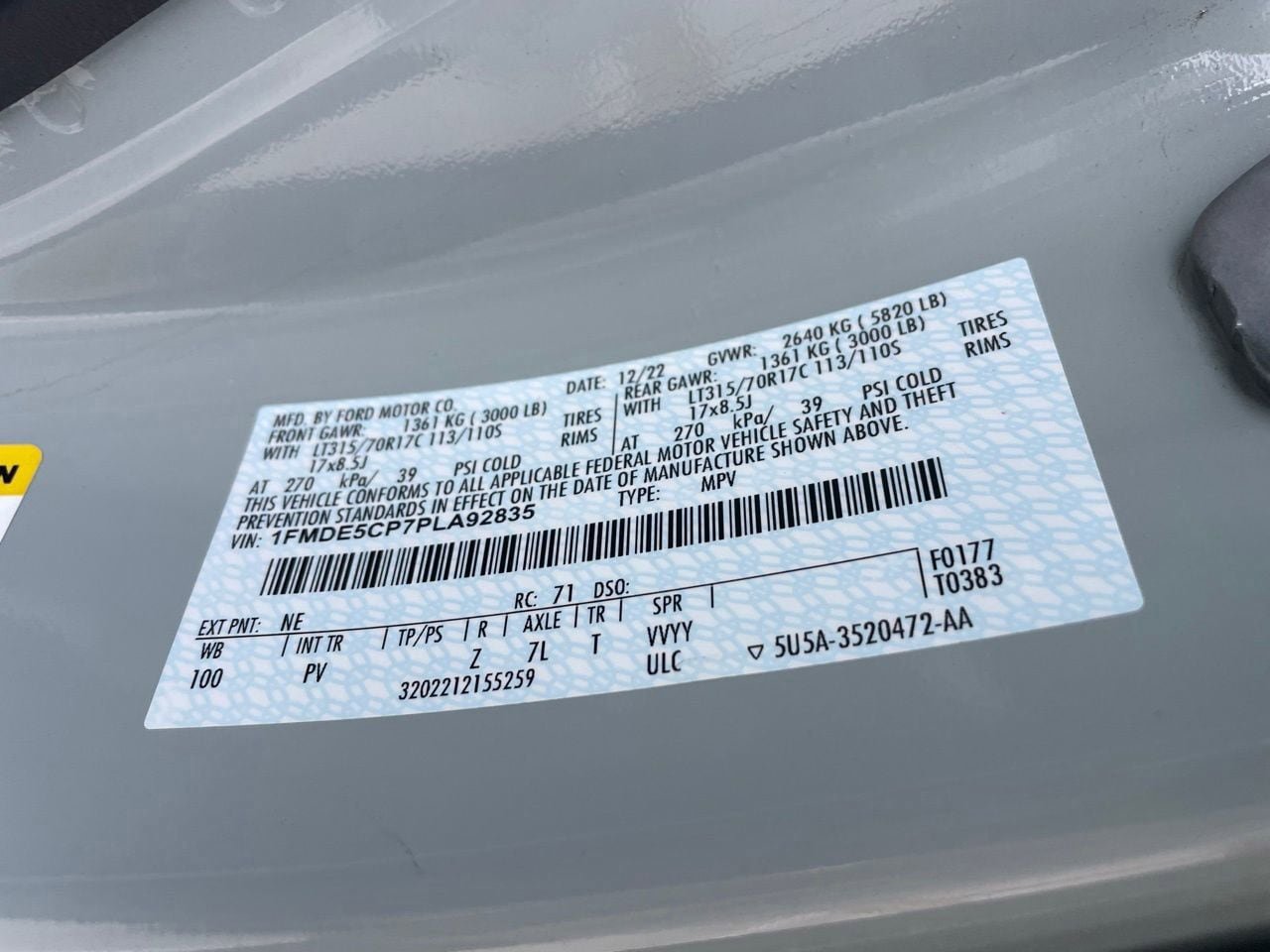 Used 2023 Ford Bronco Wildtrak AWD/4WD image 14