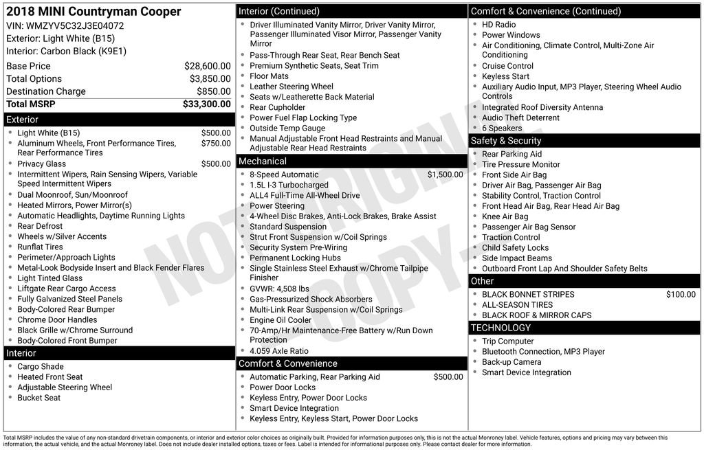 Used 2018 MINI Cooper Countryman ALL4 image 2