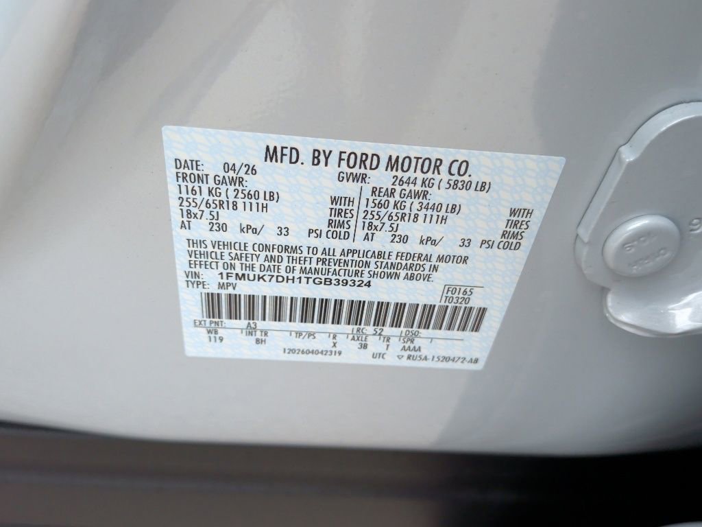 New 2026 Ford Explorer Active RWD image 47