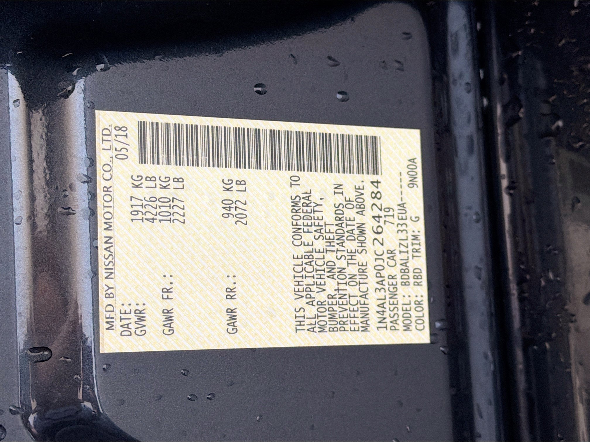 Used 2018 Nissan Altima 2.5 SV FWD image 12