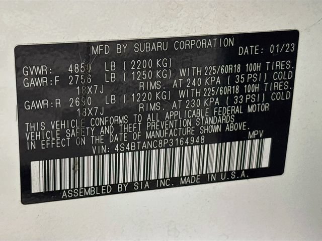 Certified 2023 Subaru Outback Limited AWD/4WD image 36