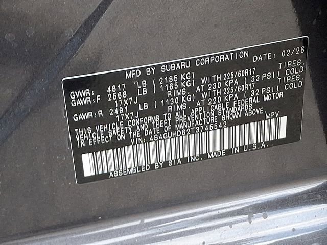 New 2026 Subaru Crosstrek 2.0i Premium image 24