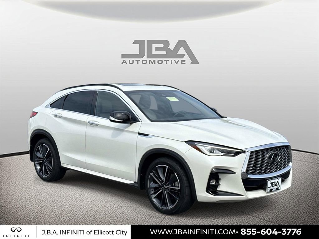 Certified 2023 INFINITI QX55 Luxe w/ Cargo Package