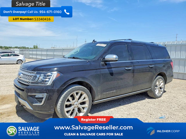 Used 2019 Ford Expedition Max Platinum AWD/4WD image 1