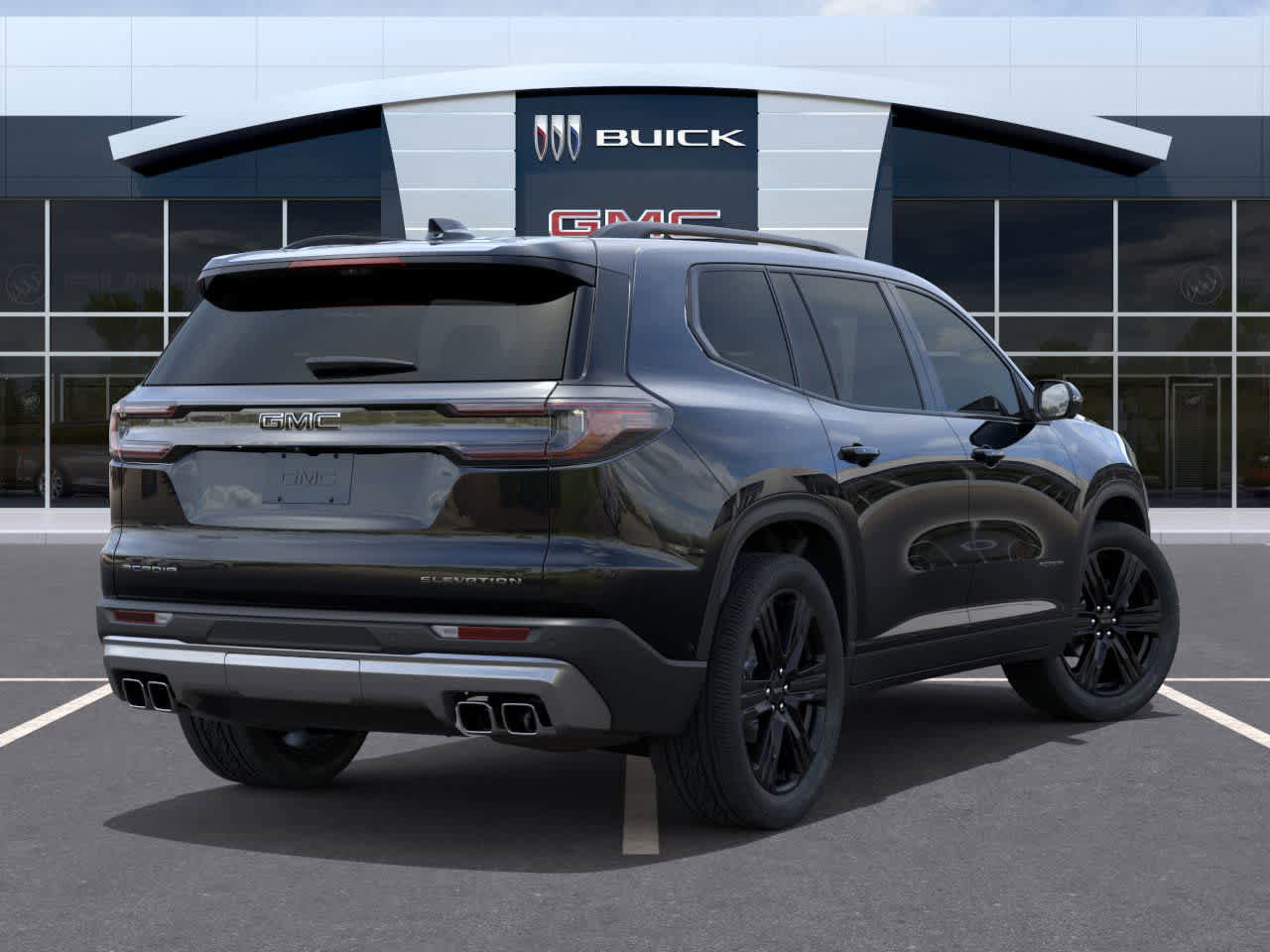 New 2026 GMC Acadia Elevation w/ Black Edition image 4