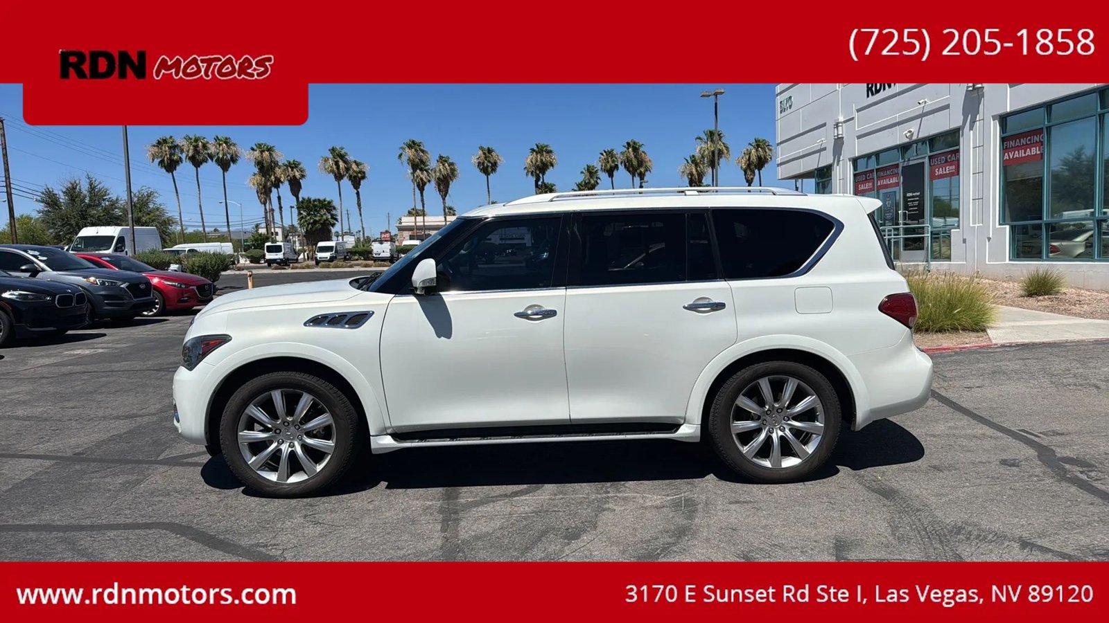 Used 2013 INFINITI QX56 2WD w/ Theater Pkg image 3