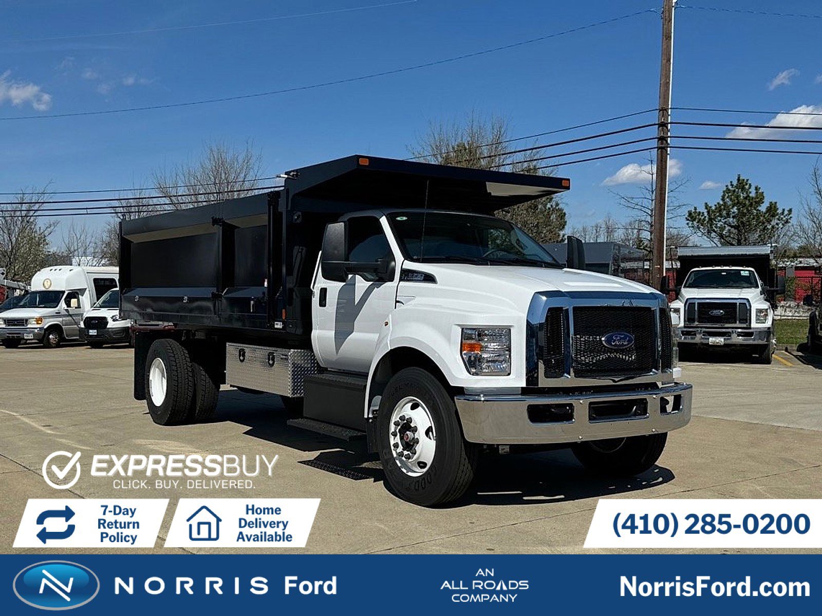 New 2025 Ford F650 2WD Regular Cab Super Duty