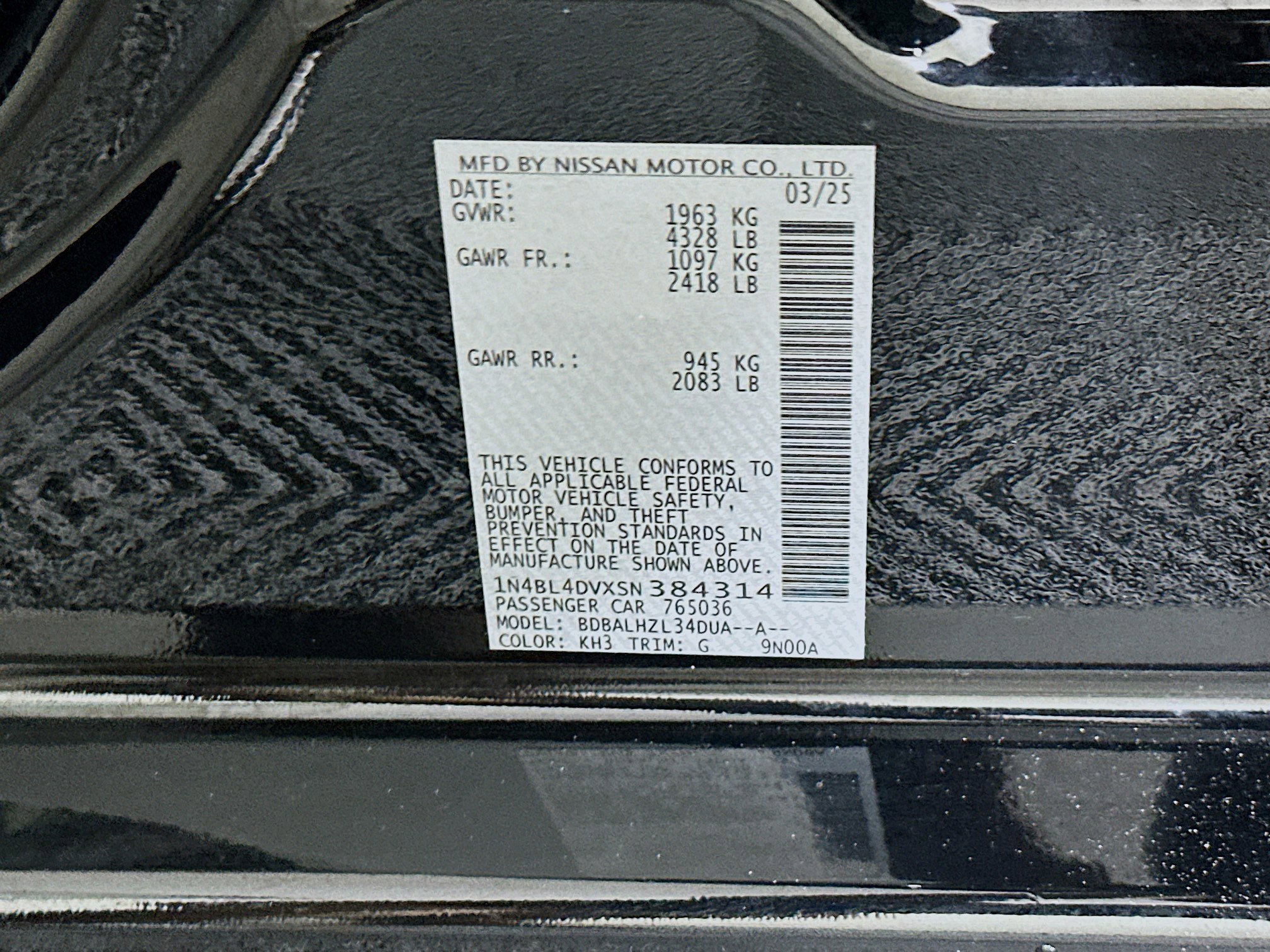 Used 2025 Nissan Altima 2.5 SV image 12