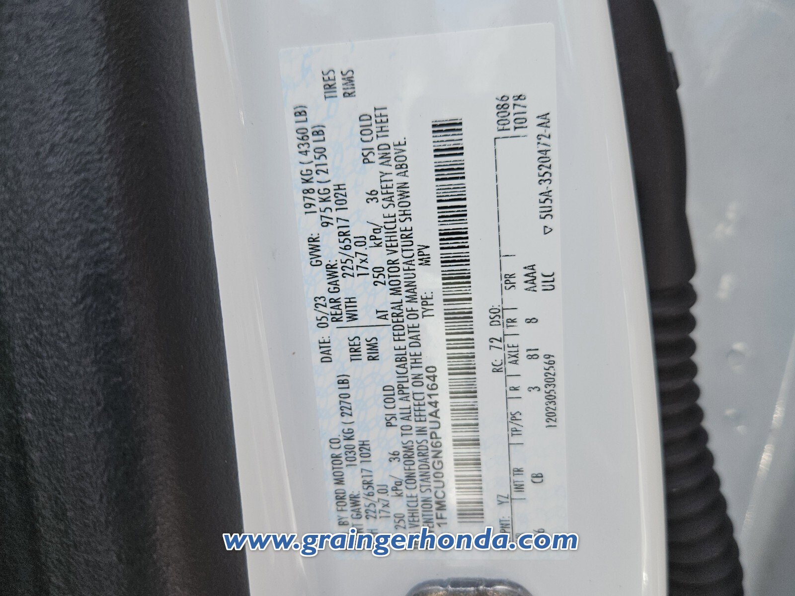 Used 2023 Ford Escape Active image 14