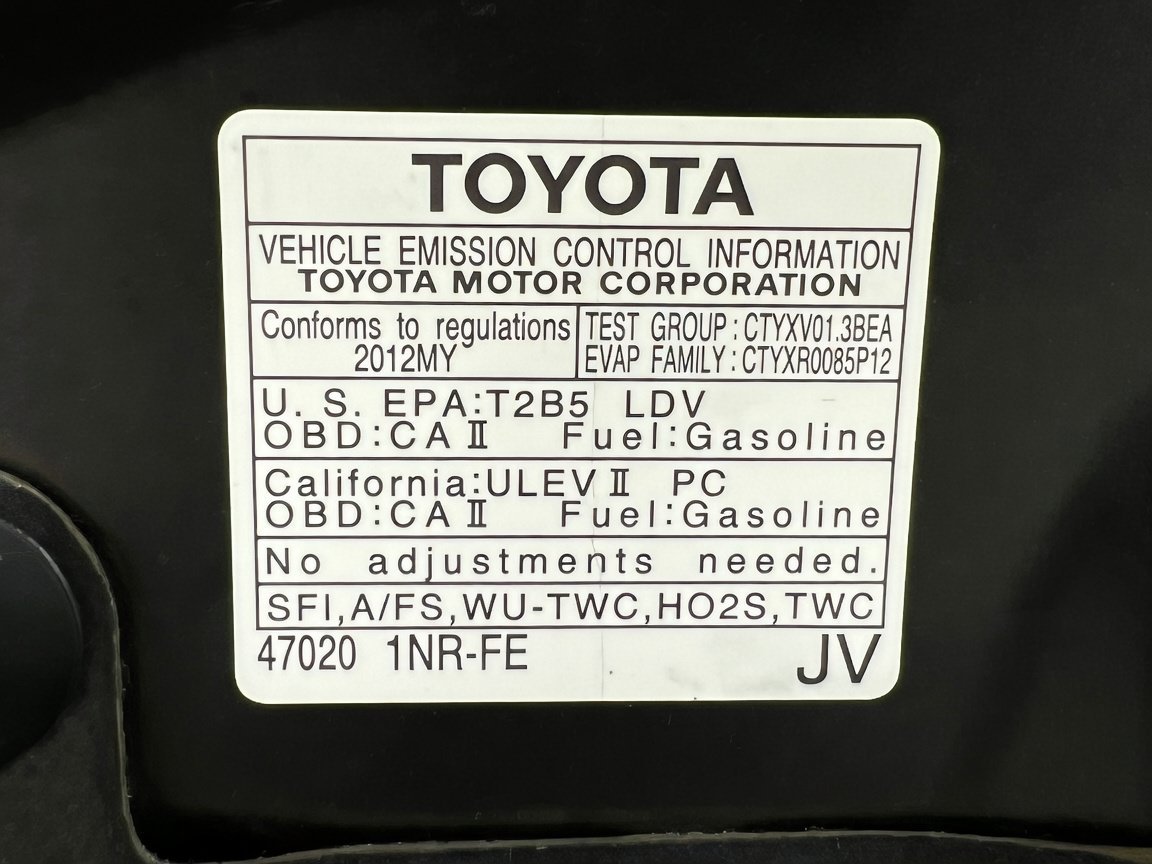 Used 2012 Scion iQ w/ Rear Speaker Pkg FWD image 19