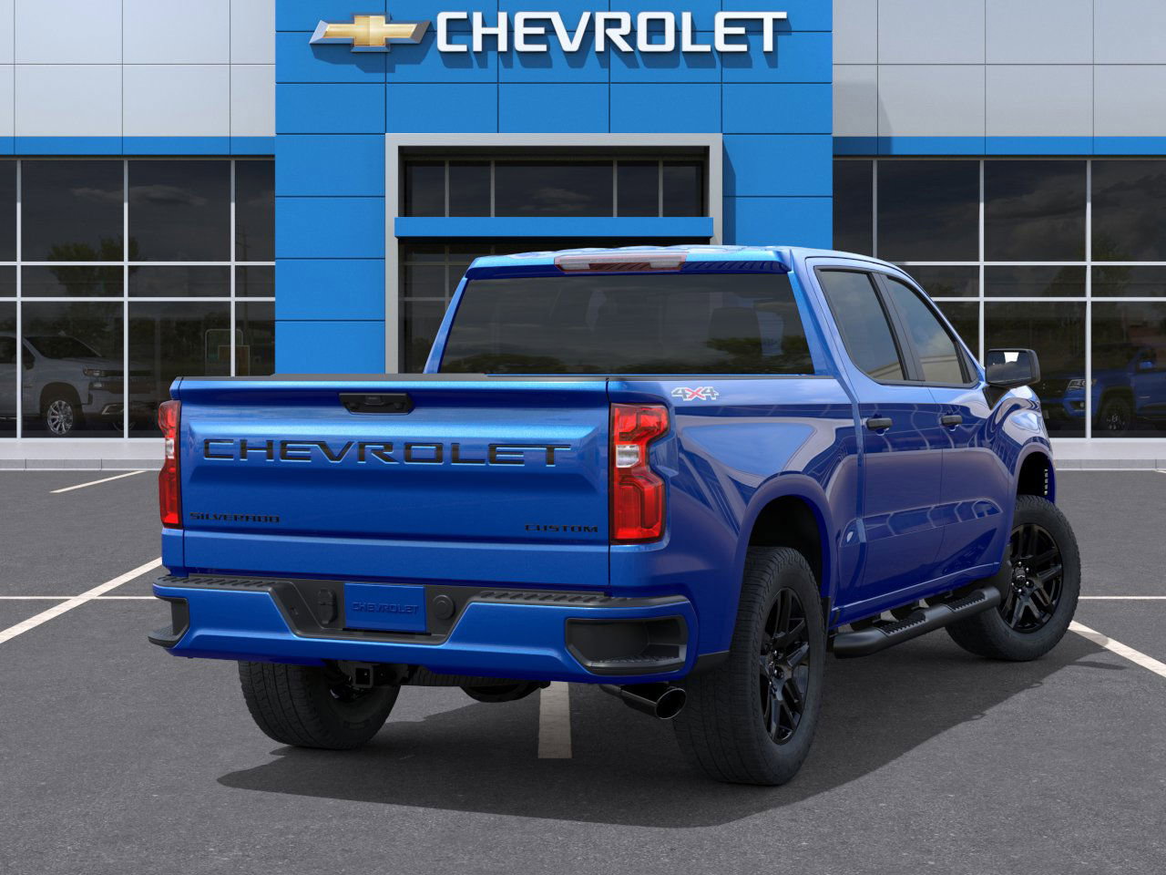 New 2026 Chevrolet Silverado 1500 Custom w/ Turbomax Blackout Package image 4