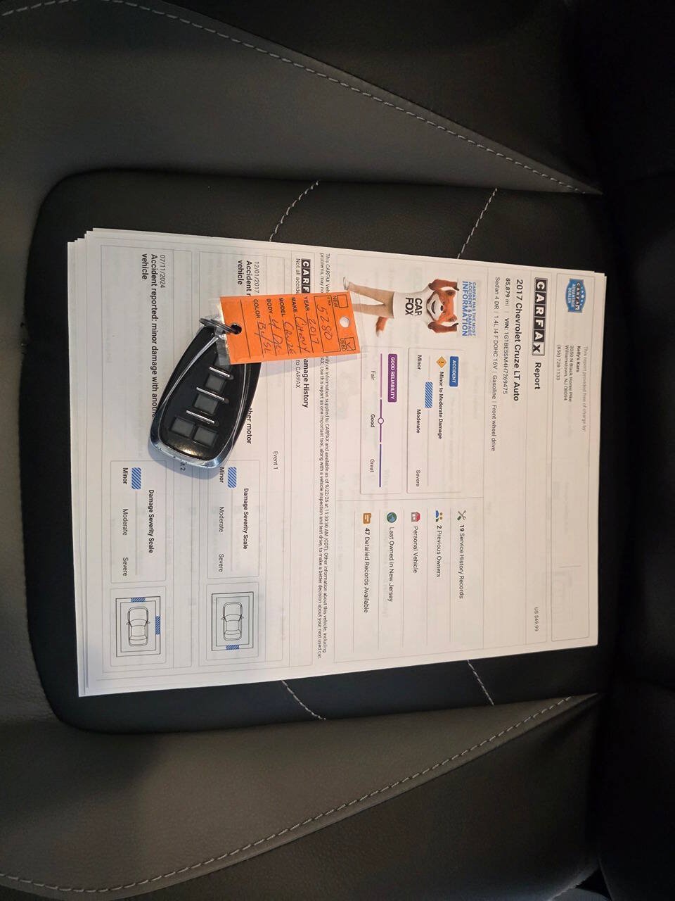Used 2017 Chevrolet Cruze LT w/ Convenience Package FWD image 29