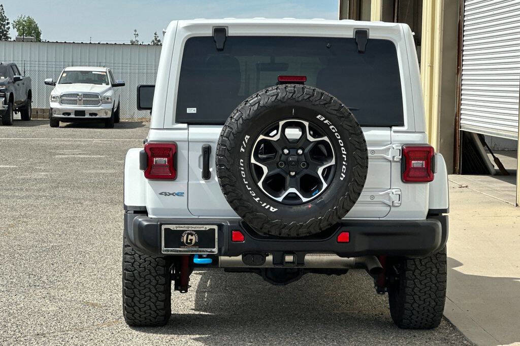 Used 2023 Jeep Wrangler Unlimited Rubicon 4xe w/ Steel Bumper Group image 5