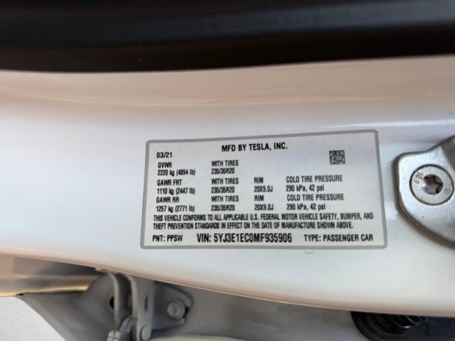 Used 2021 Tesla Model 3 Performance AWD/4WD image 29