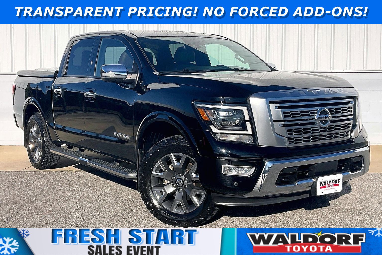 Used 2022 Nissan Titan Platinum Reserve w/ Moonroof Package video 1