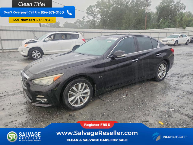 Used 2014 INFINITI Q50 Premium w/ Navigation Package AWD/4WD image 1