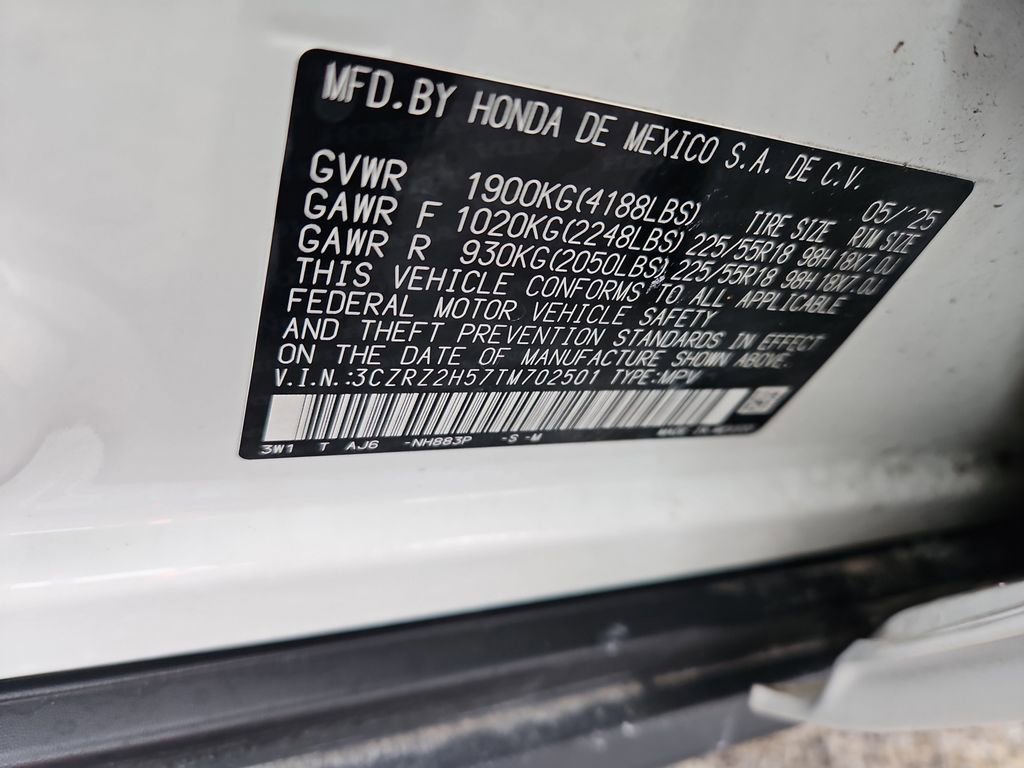 Certified 2026 Honda HR-V Sport image 14