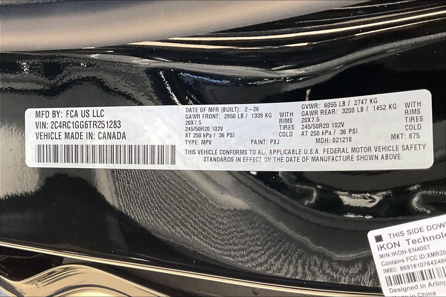 New 2026 Chrysler Pacifica Limited w/ S Appearance Package FWD image 20