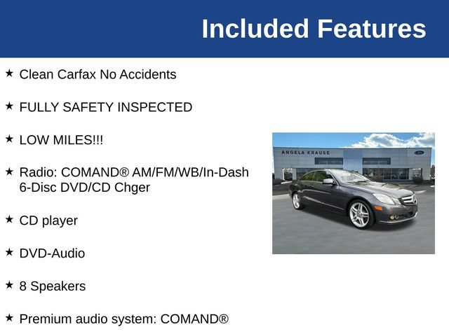 Used 2011 Mercedes-Benz E 350 Coupe image 5