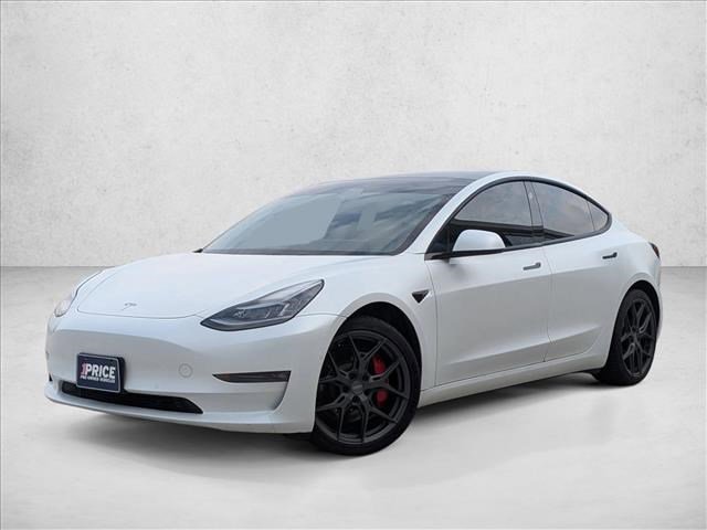 Used 2021 Tesla Model 3 Performance AWD/4WD image 1