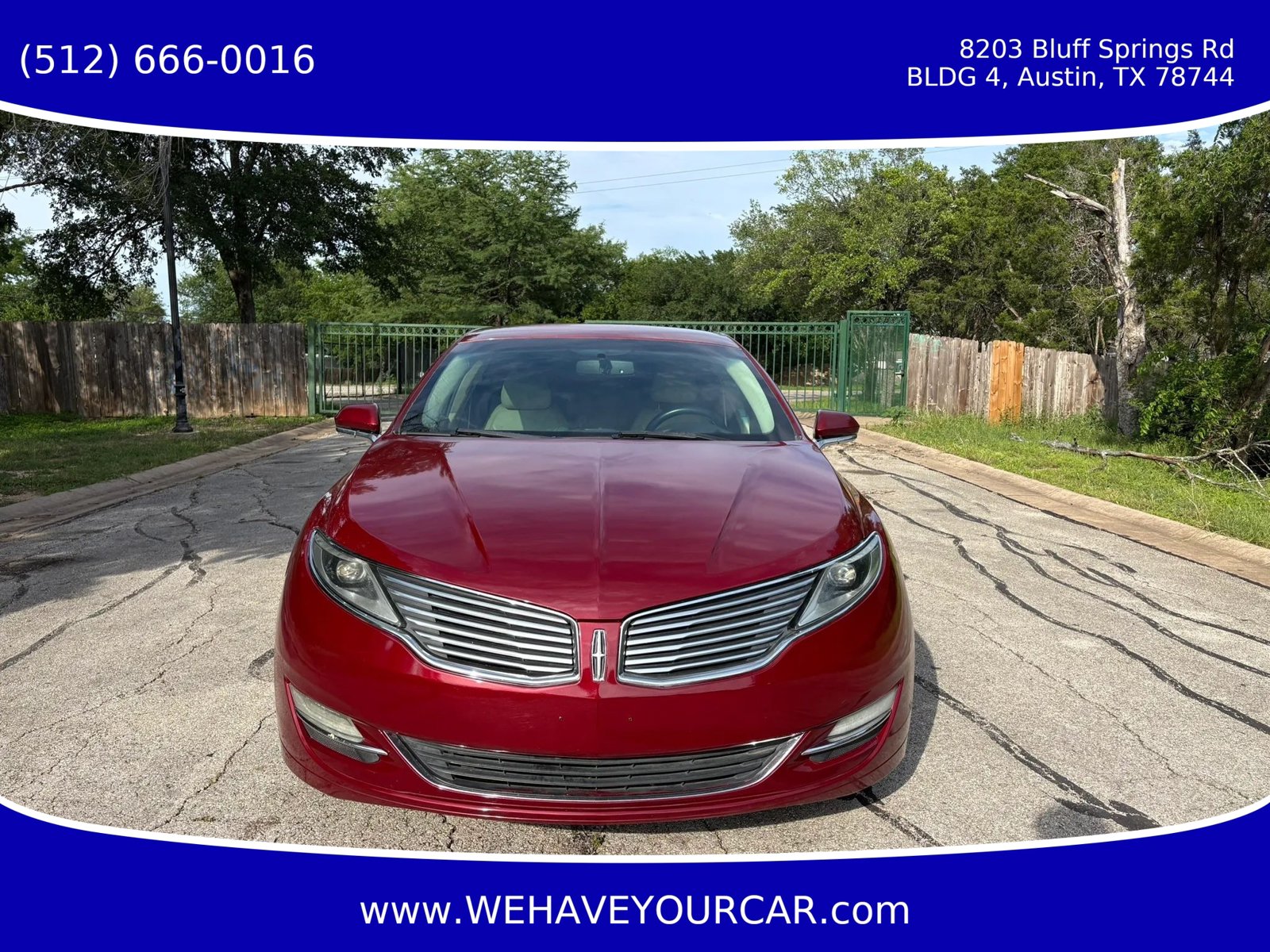 Used 2014 Lincoln MKZ AWD image 8