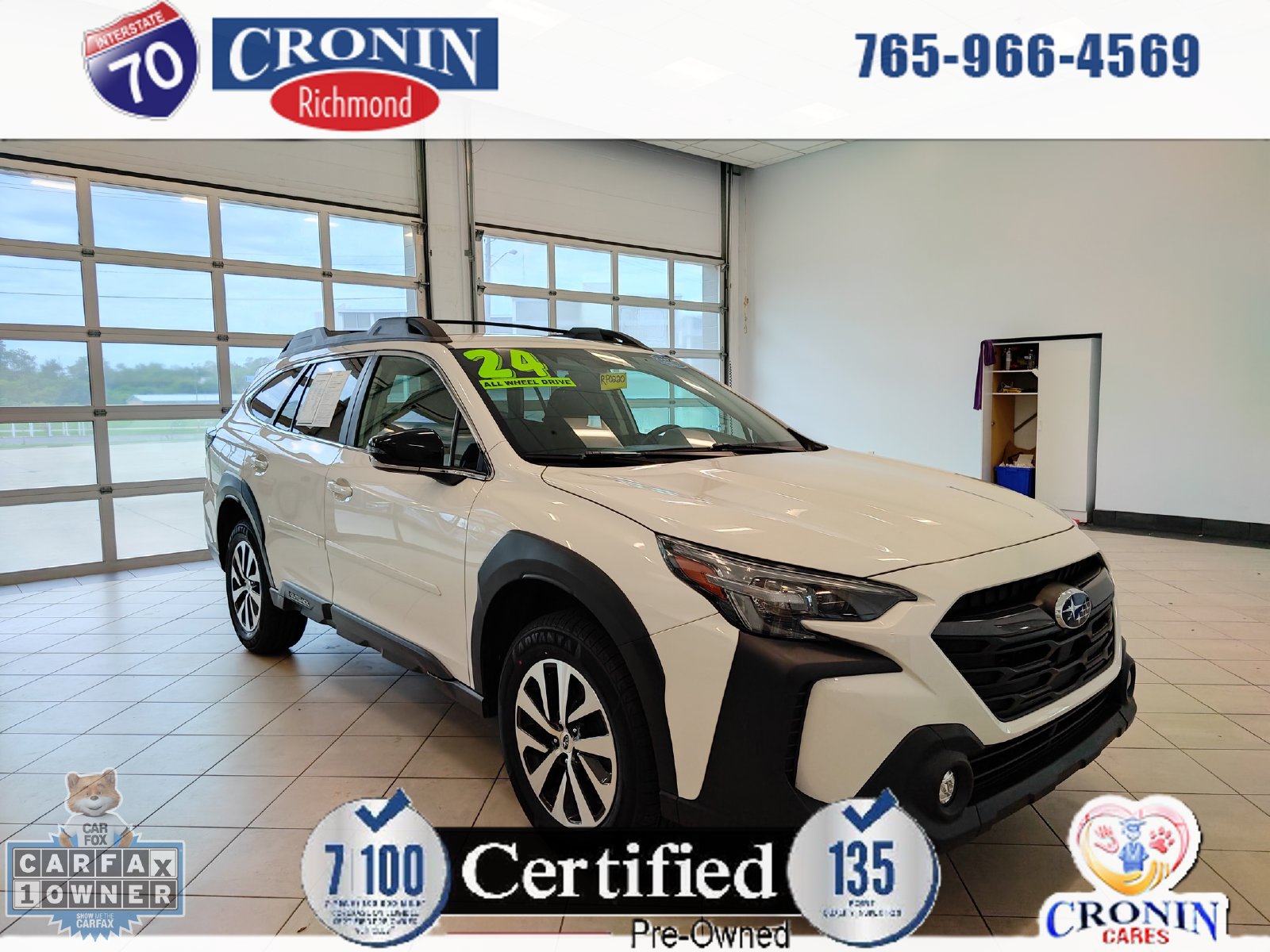 Used 2024 Subaru Outback Premium AWD/4WD image 1