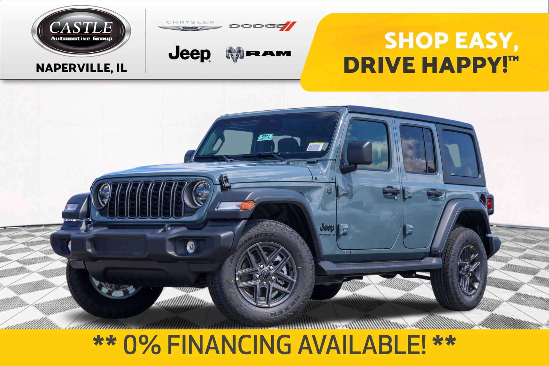 New 2026 Jeep Wrangler Unlimited Sport