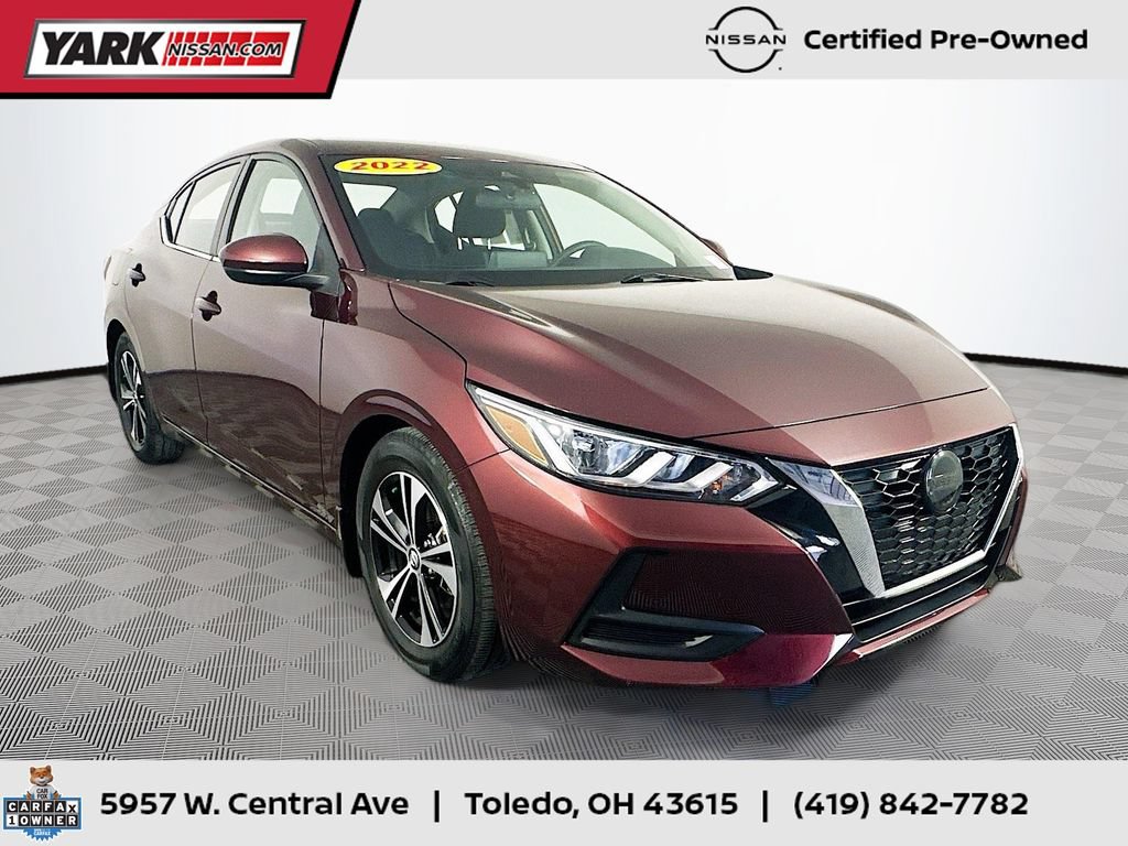 Certified 2022 Nissan Sentra SV