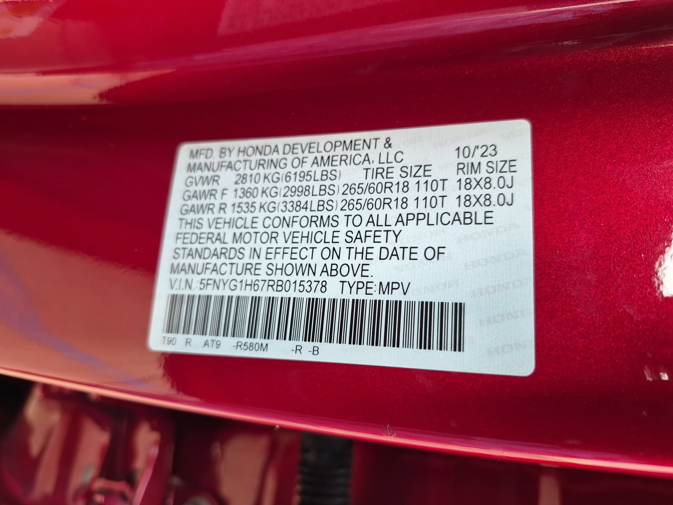 Used 2024 Honda Pilot TrailSport image 35
