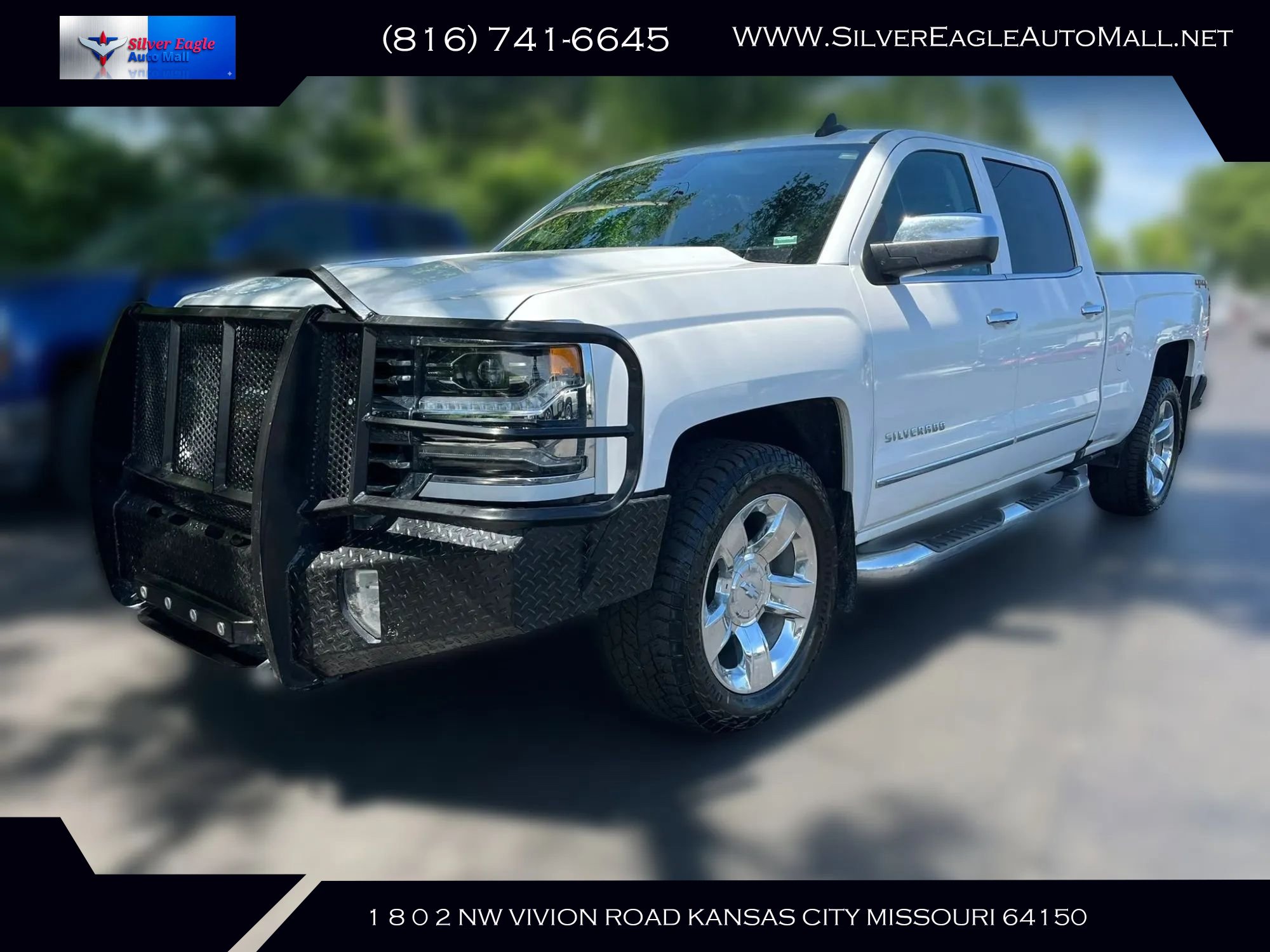 Used 2018 Chevrolet Silverado 1500 LTZ w/ Sport Package AWD/4WD image 1
