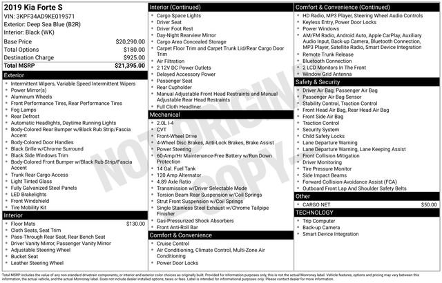 Used 2019 Kia Forte S image 31