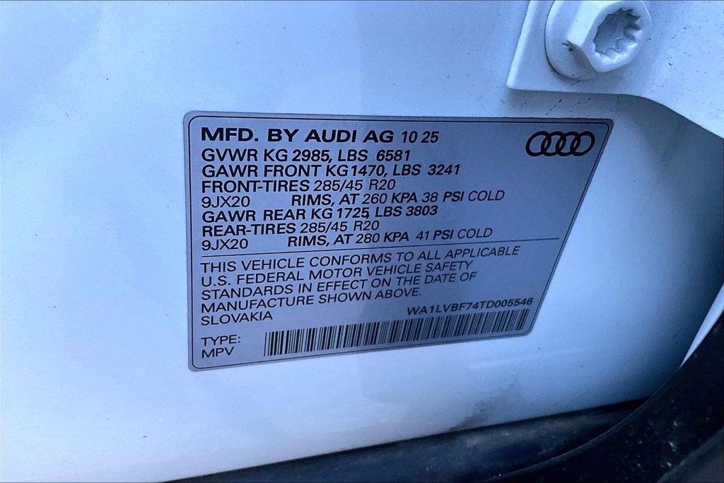 Used 2026 Audi Q7 3.0T Premium Plus w/ Premium Plus Package AWD/4WD image 19