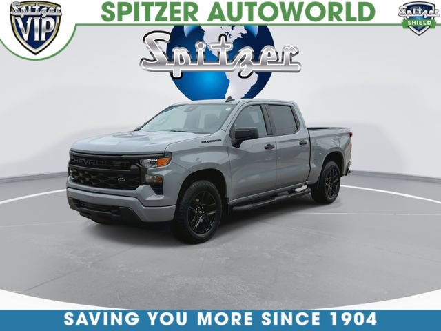 Used 2024 Chevrolet Silverado 1500 Custom w/ Turbomax Blackout Package AWD/4WD image 5