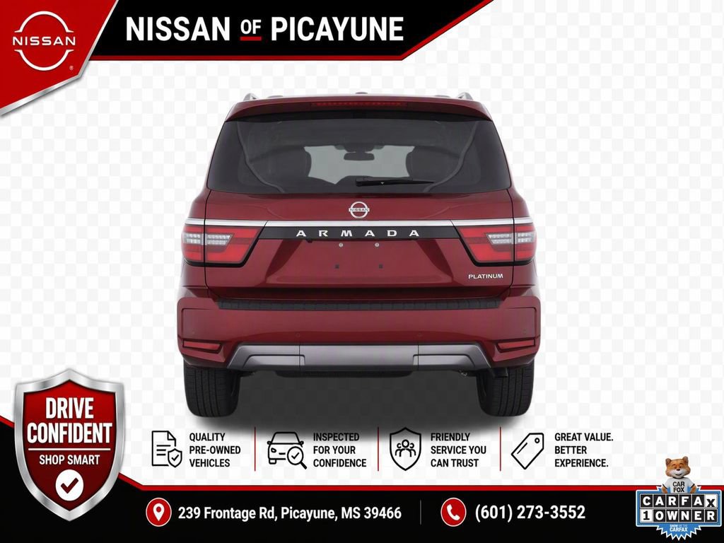 Certified 2023 Nissan Armada Platinum w/ Captain's Chairs Package RWD image 9