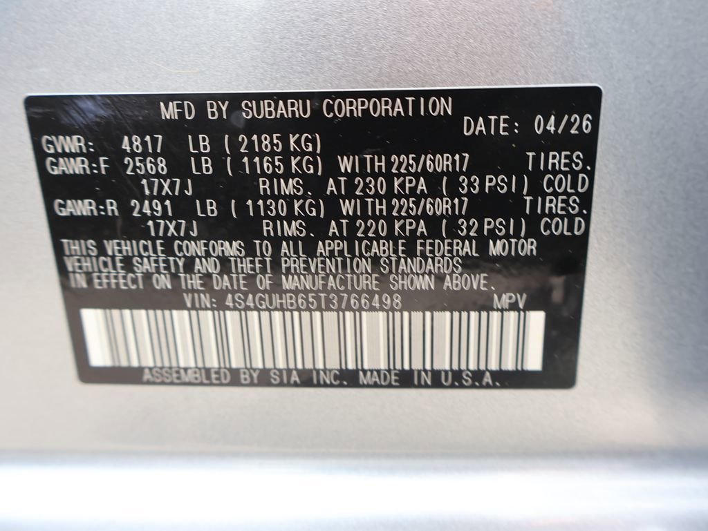 New 2026 Subaru Crosstrek 2.5i AWD/4WD image 40