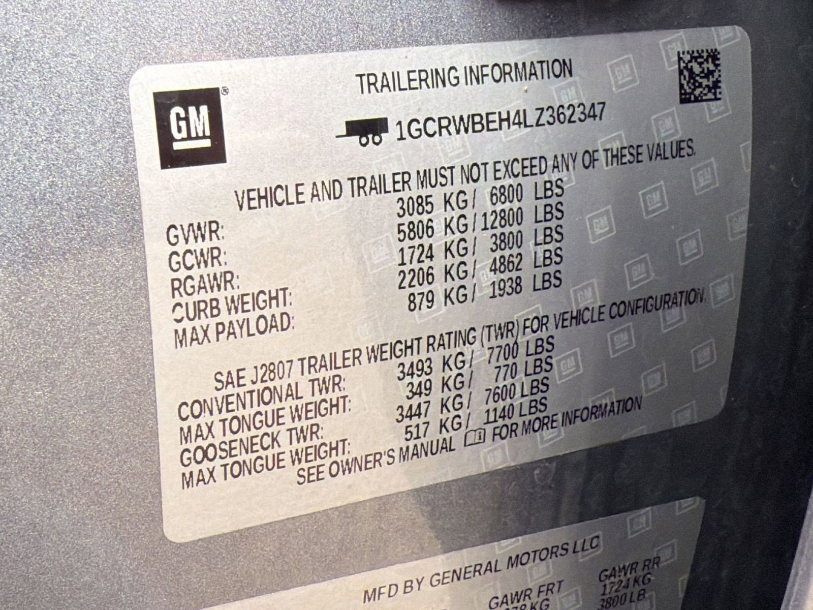 Used 2020 Chevrolet Silverado 1500 Custom w/ Custom Value Package image 18