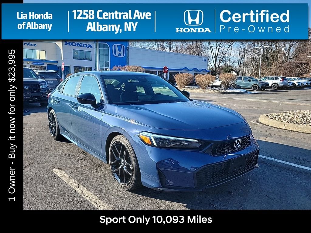 Certified 2025 Honda Civic Sport image 1