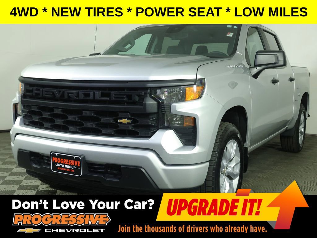 Used 2022 Chevrolet Silverado 1500 Custom AWD/4WD image 1