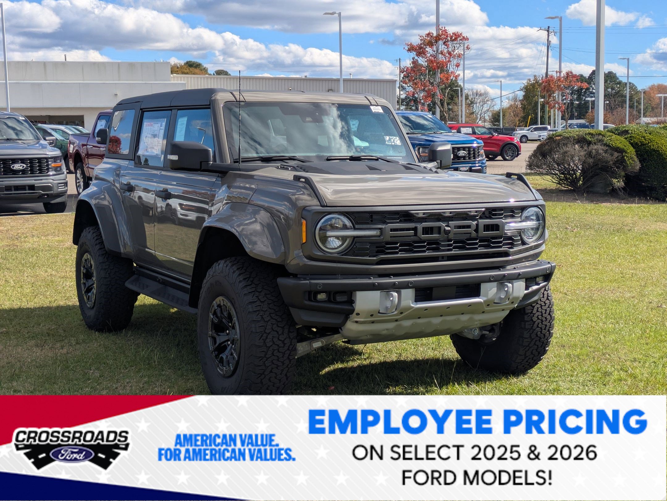 New 2025 Ford Bronco Raptor w/ Interior Carbon Fiber Pack AWD/4WD image 1