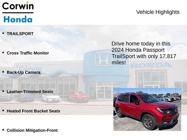 Used 2024 Honda Passport TrailSport image 6