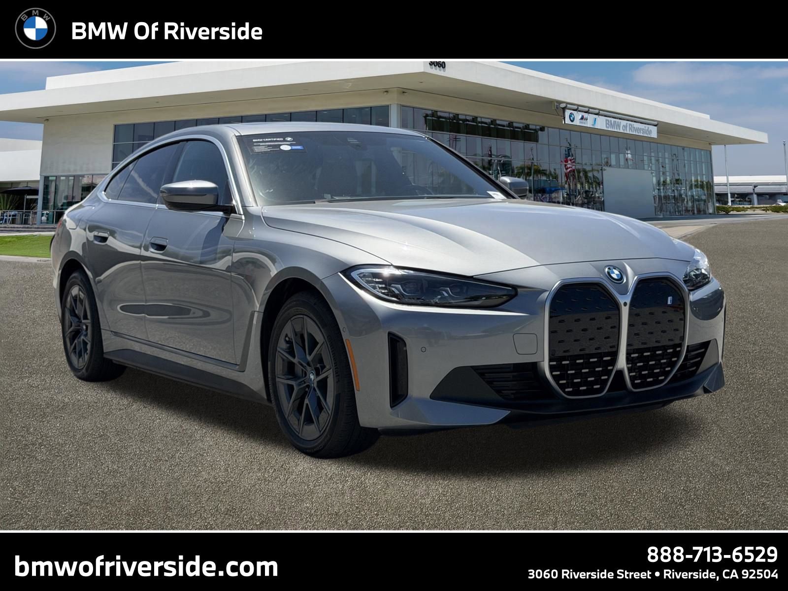 Certified 2024 BMW i4 eDrive40 w/ Convenience Package RWD image 1