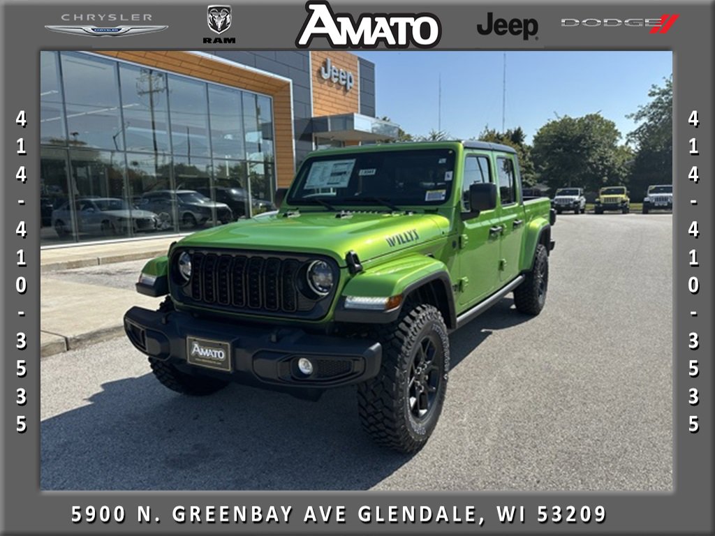 New 2025 Jeep Gladiator Willys