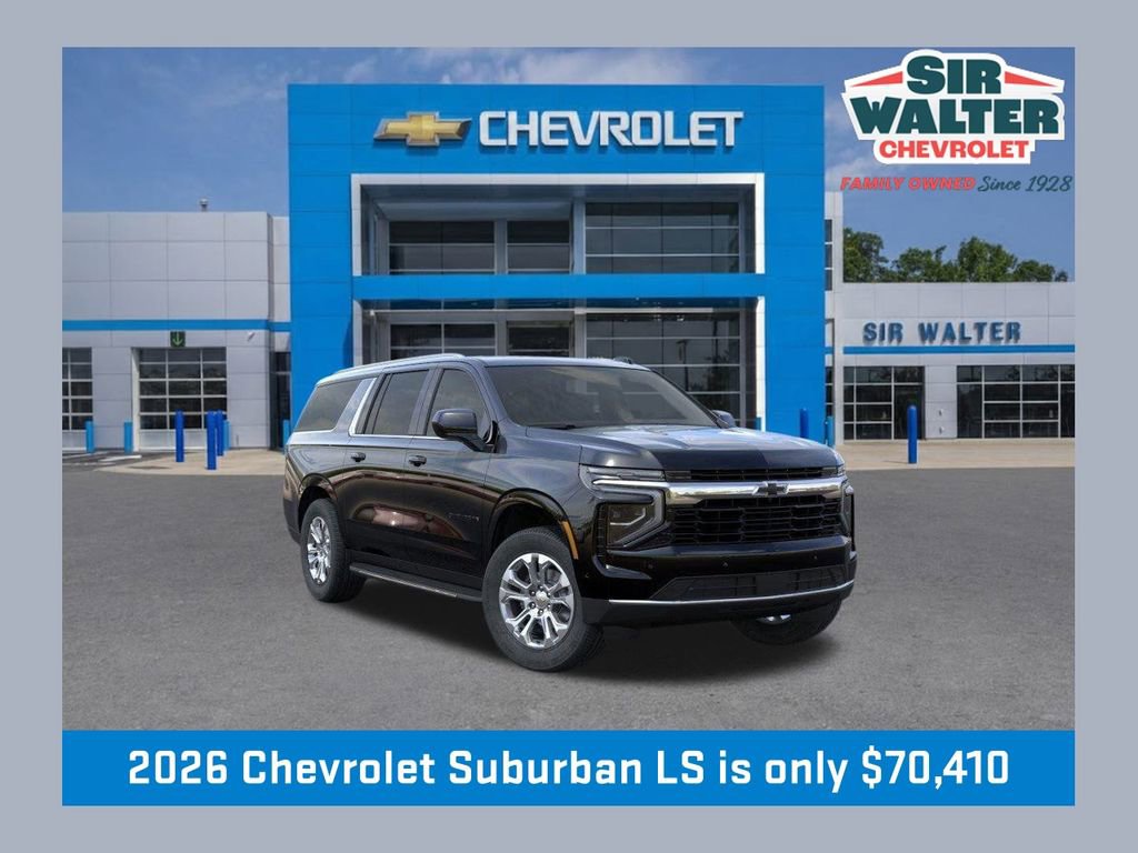 New 2026 Chevrolet Suburban LS w/ LPO, Dark Essentials Package