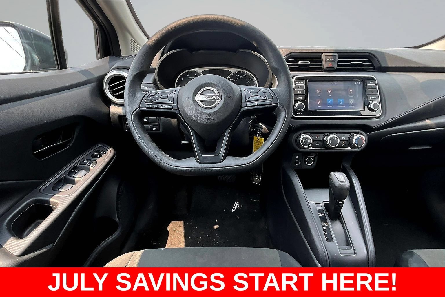 Used 2024 Nissan Versa S w/ S Plus Package FWD image 10