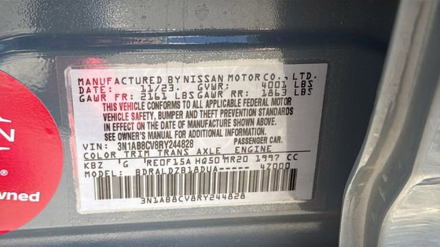 Certified 2024 Nissan Sentra SV image 30