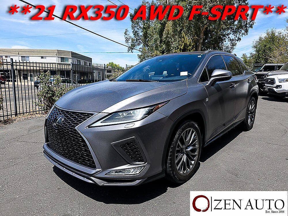 Used 2021 Lexus RX 350 F Sport w/ Cold Area Package (CT) AWD/4WD image 1