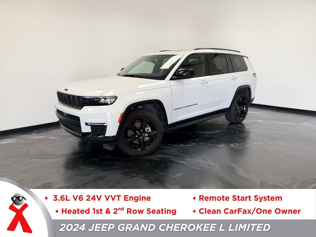 Used 2024 Jeep Grand Cherokee L Limited w/ Luxury Tech Group II AWD/4WD image 1